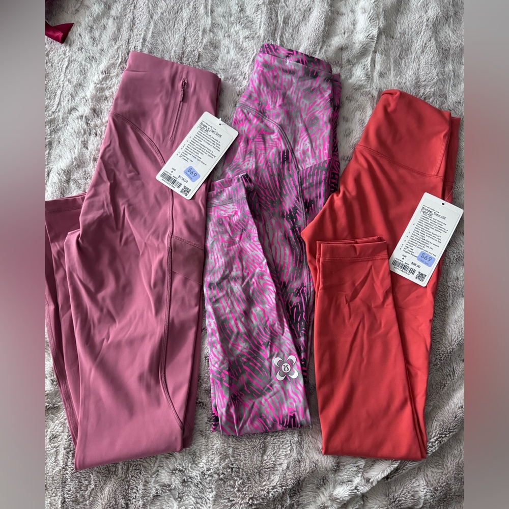 Lululemon legging lot size 2-4 new